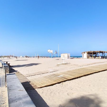 Apartamento Playa Valencia Exterior foto