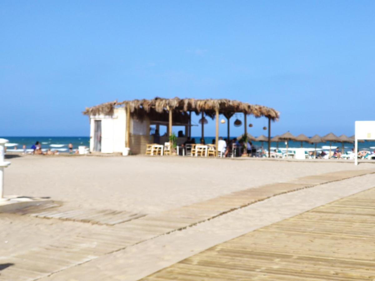 Apartamento Playa Valencia Exterior foto